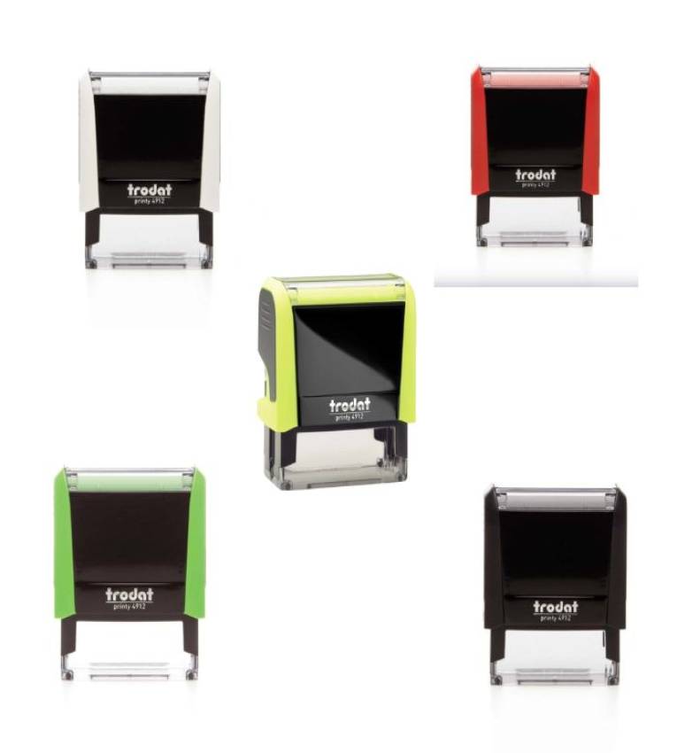 47 x 18 mm Tampon Trodat Printy 4912 - Auto-encreur Personnalisable, Compact et Professionnel